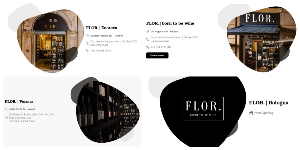 flor enoteche milano genova verona