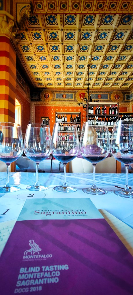 anteprima sagrantino 2018 montefalco vino