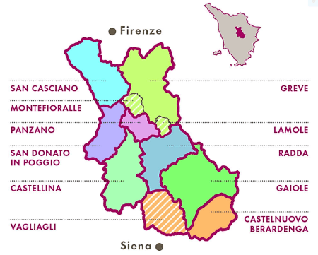 uga chianti classico zonazione