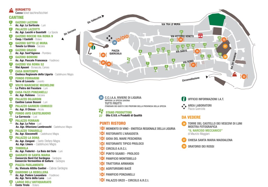 programma benvenuto vermentino cantine
