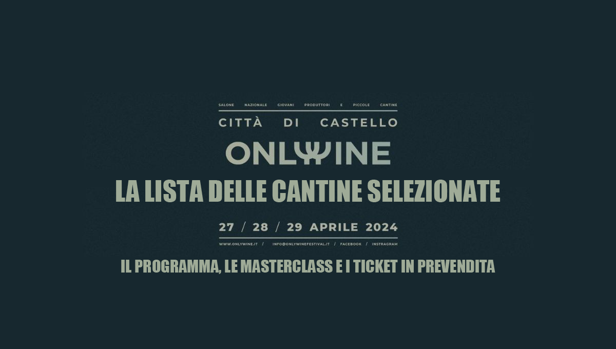 ONLY WINE 2024 INFO ESPOSITORI