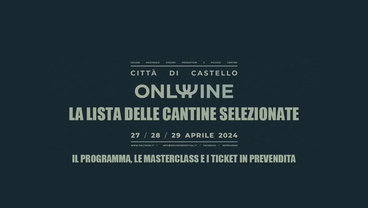 ONLY WINE 2024 INFO ESPOSITORI
