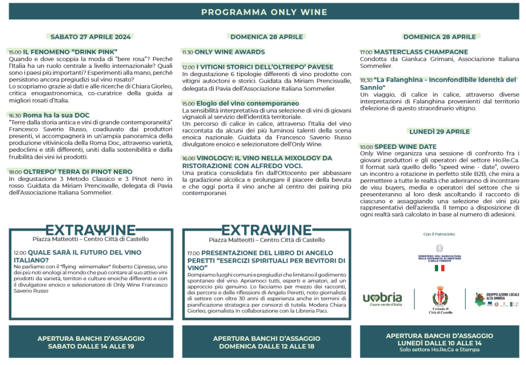 programma only wine
