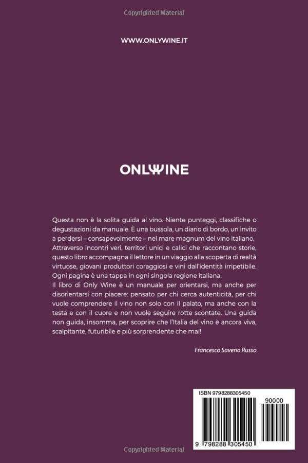 libro only wine guida vino francesco saverio russo