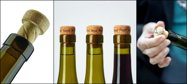 tappo a vite in sughero