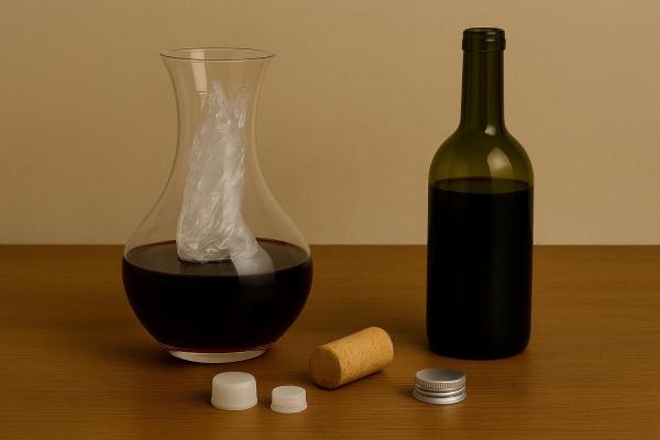 pvc tca corked vino tappo scalping