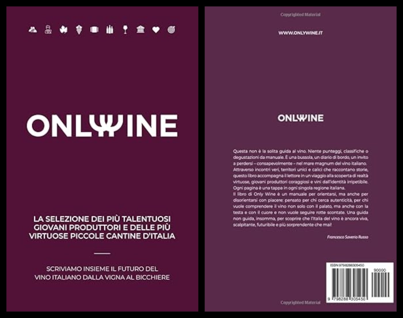 libro francesco saverio russo only wine