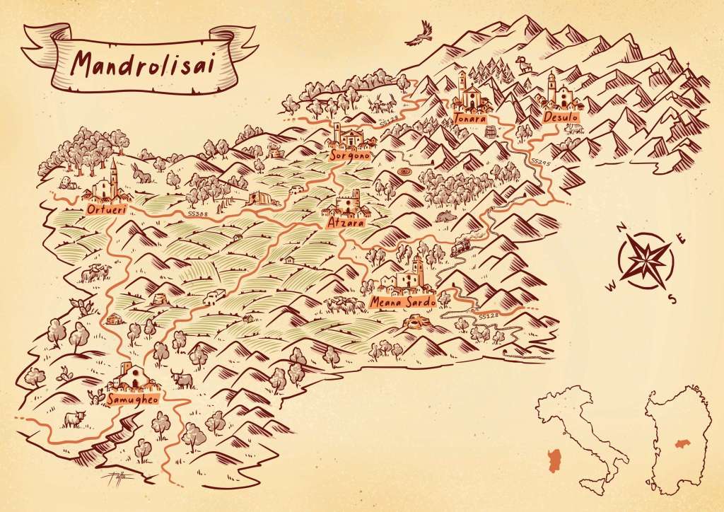 mappa mandrolisai