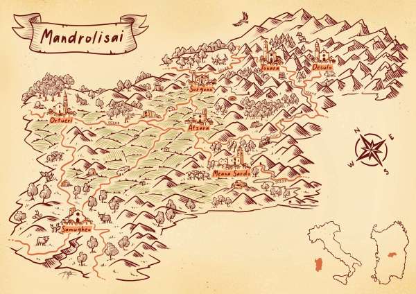 mappa mandrolisai