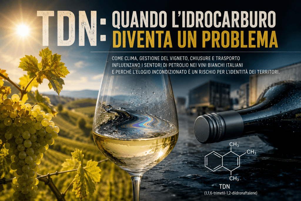 TDN: when hydrocarbon becomes a problem. The risk of standardization of Italian white wines – Wine Blog Roll TDN: when hydrocarbon becomes a problem. The risk of standardization of Italian white wines – Wine Blog Roll