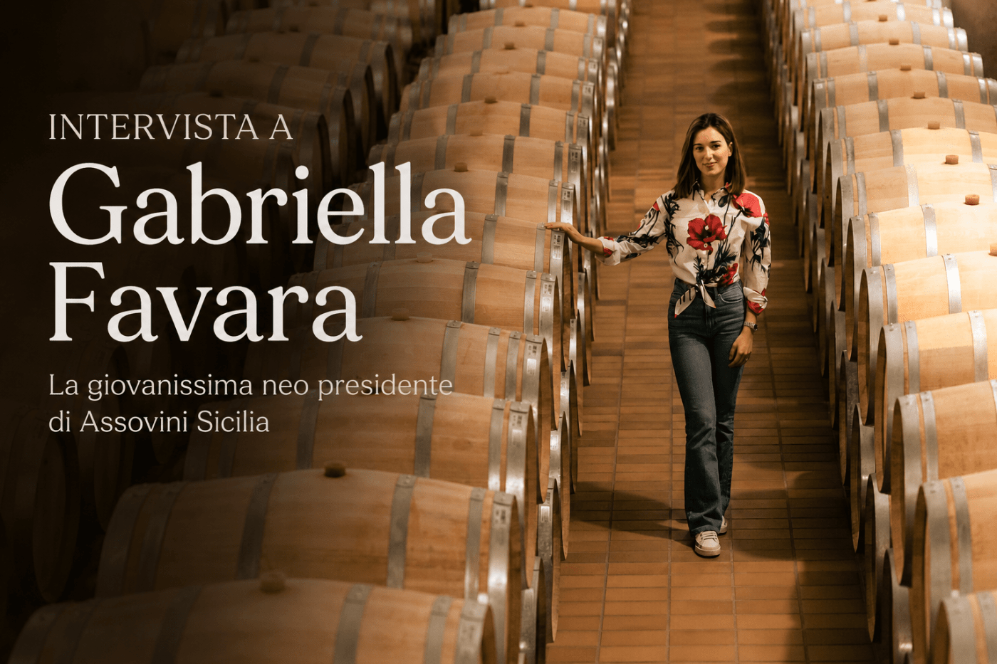 gabriella favara presidente assovini giovane