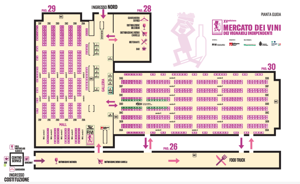 mappa mercato vini fivi